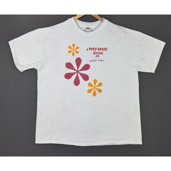 Vintage 90s Brady Bunch Very Brady Sequel TV Movie Shirt Promo Rare Funny - Picture 1 of 16
